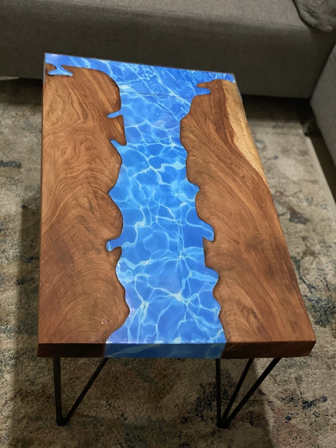 Epoxy Rectangular Table