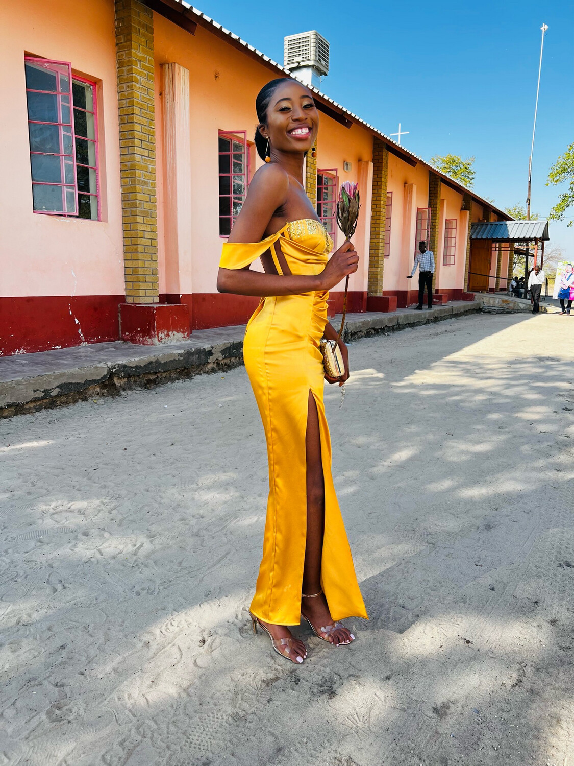 Yellow Ball Dress