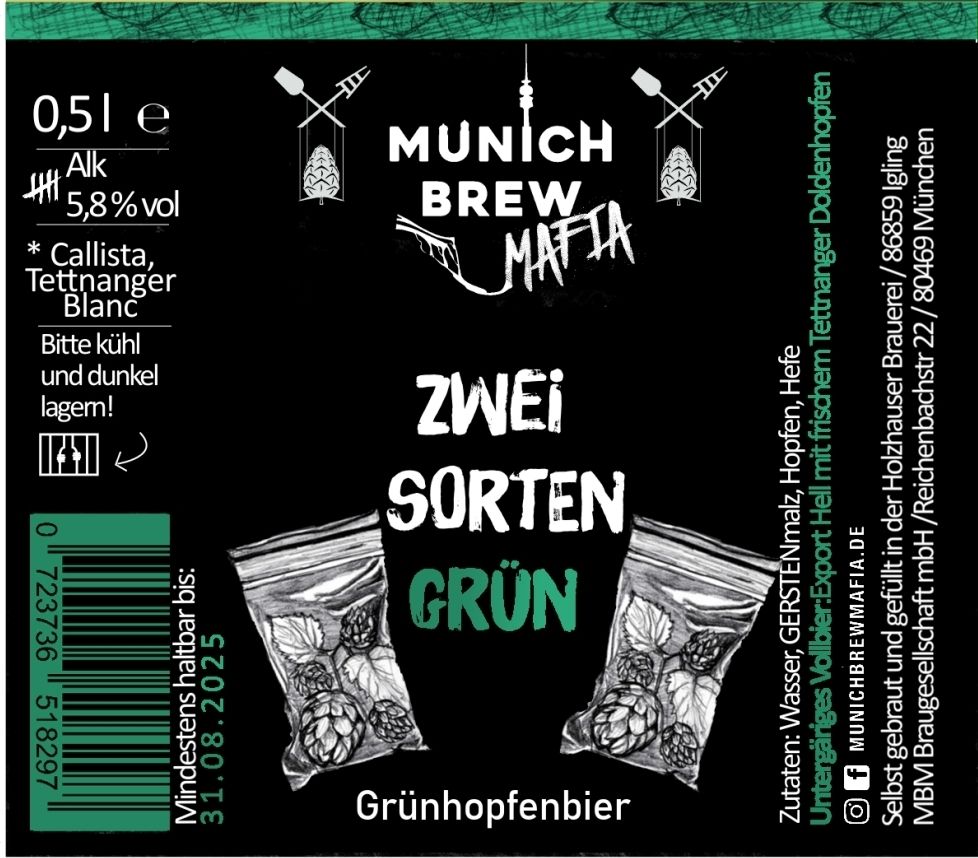 Zwei Sorten Grün Zwei Sorten Grün