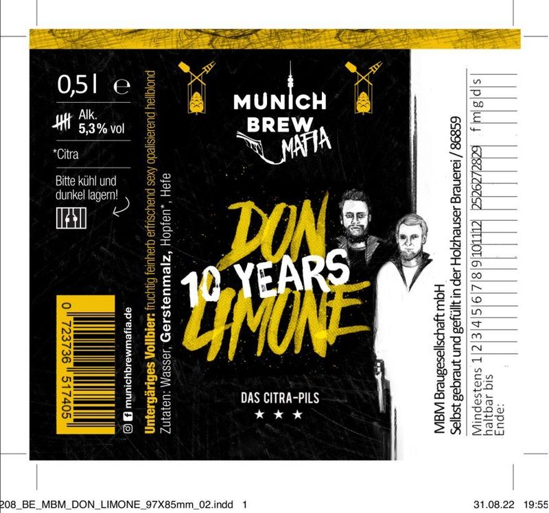 20 x Don Limone 0,5l