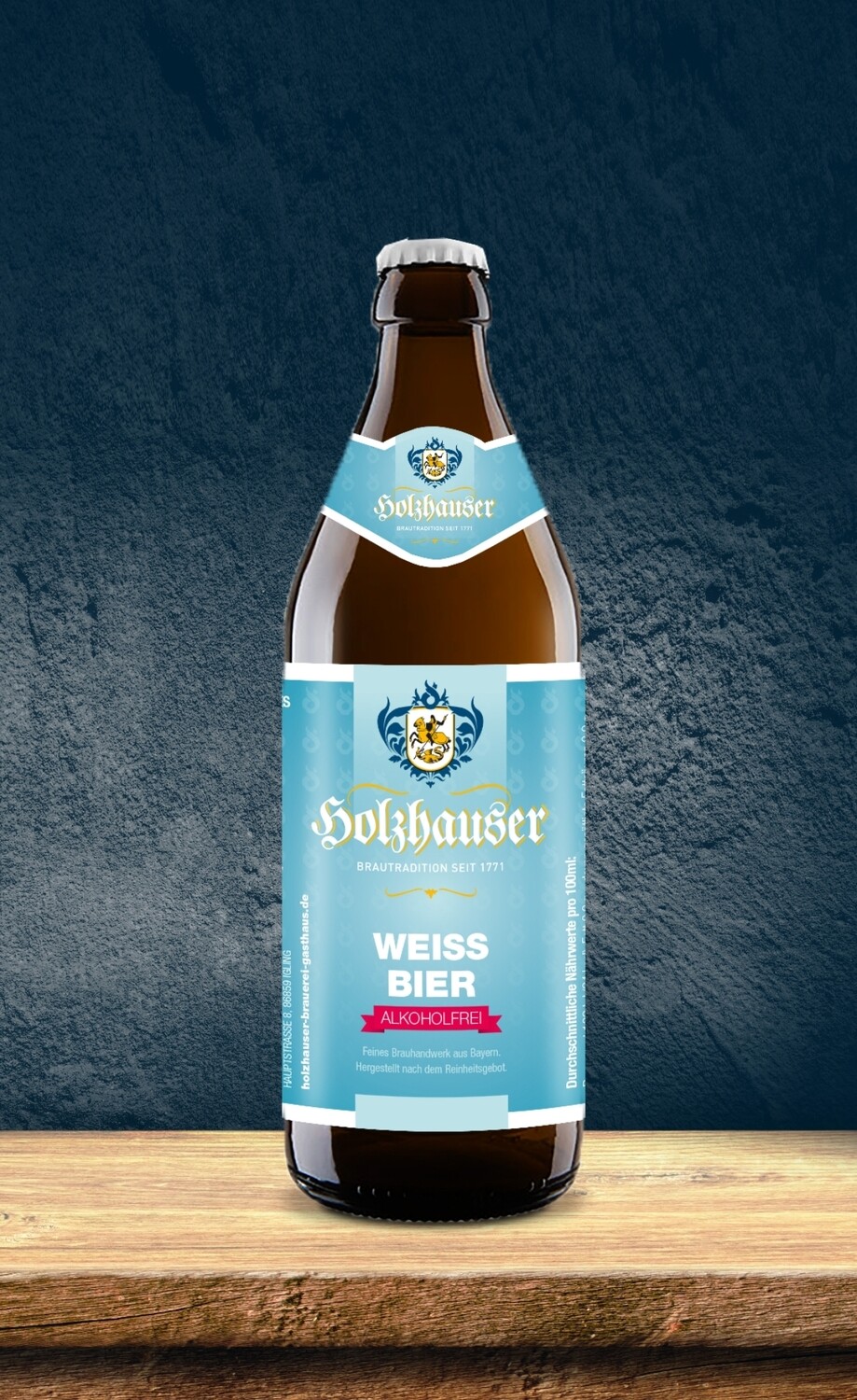 20x Holzhauser Weißbier alkoholfrei