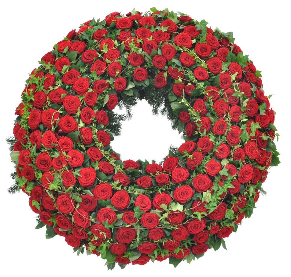 Corona de Rosas Rojas