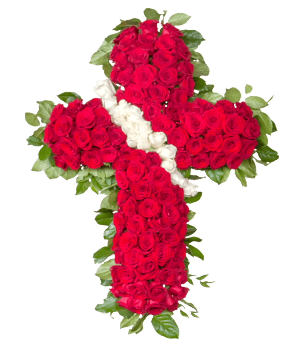 Cruz Funeraria de Rosas