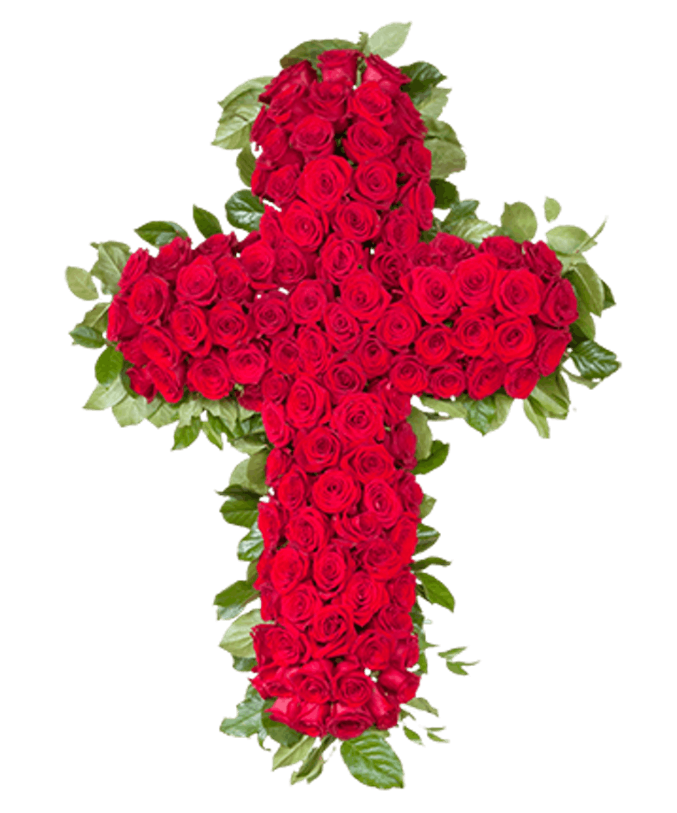 Cruz Funeraria de Rosas