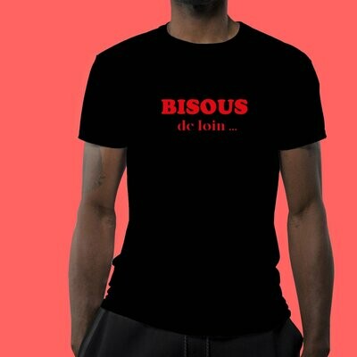 T-shirt Homme BISOUS (velour)