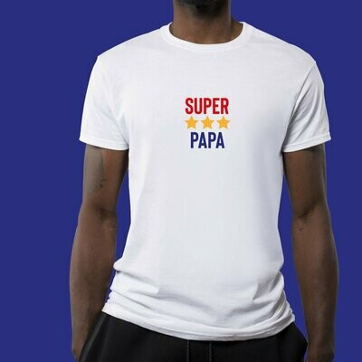 T-shirt Homme SUPER PAPA