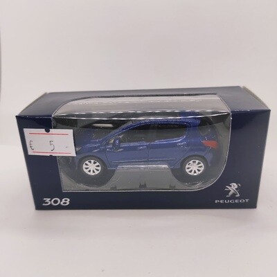 Peugeot 308 2011 bleu