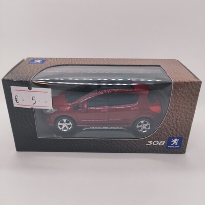 Peugeot 308 2007 Rouge