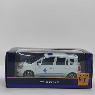Renault Modus 2 blanc ambulance