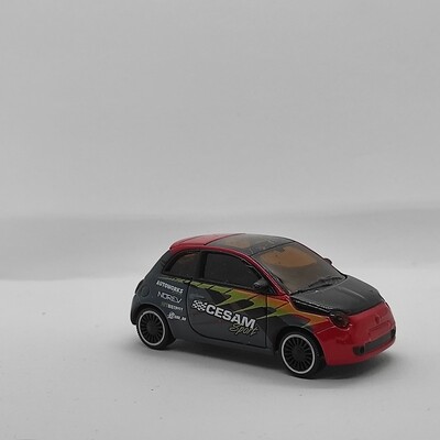 Fiat 500 Rouge tuning
