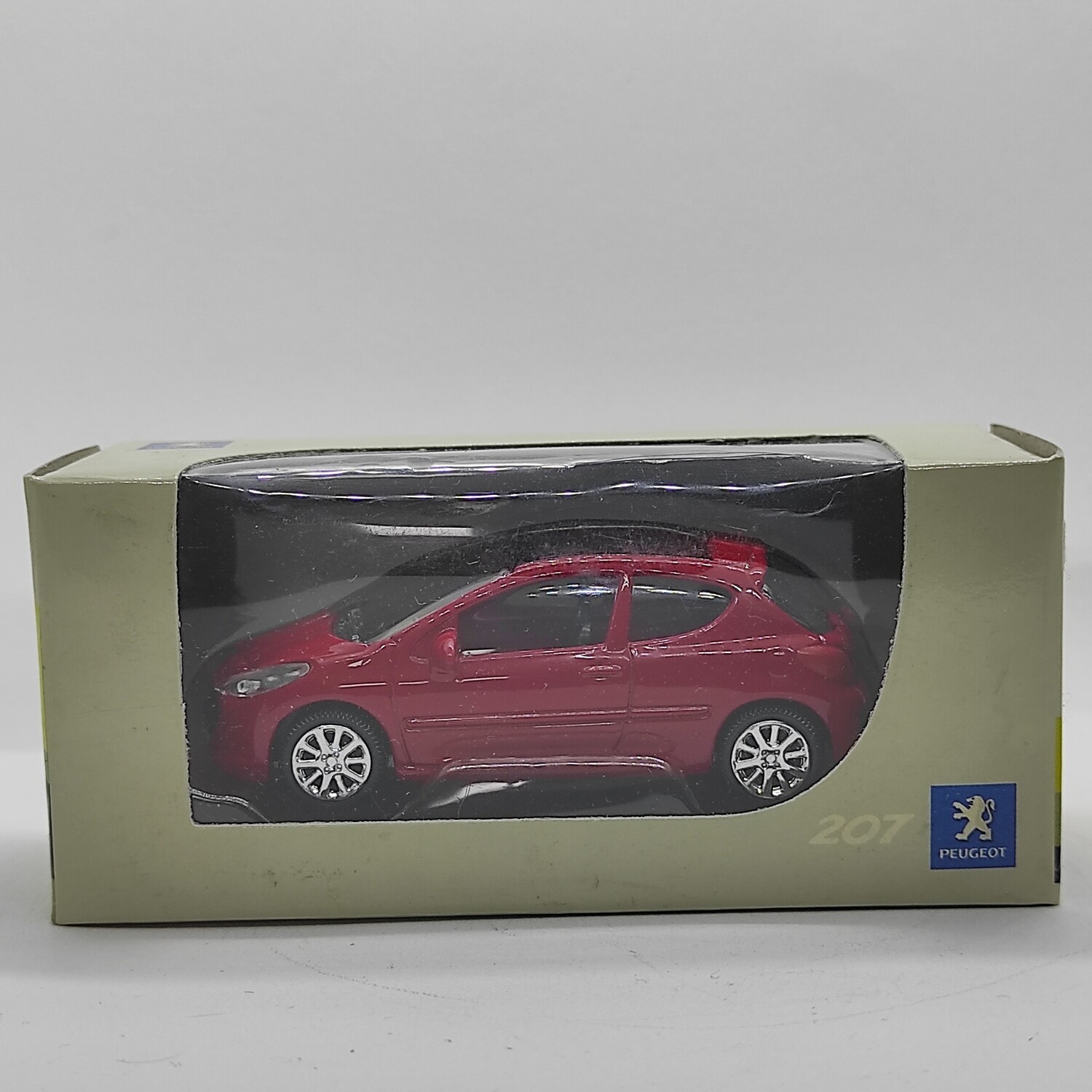 Peugeot 207 PH1 Rouge (Chassis métal)