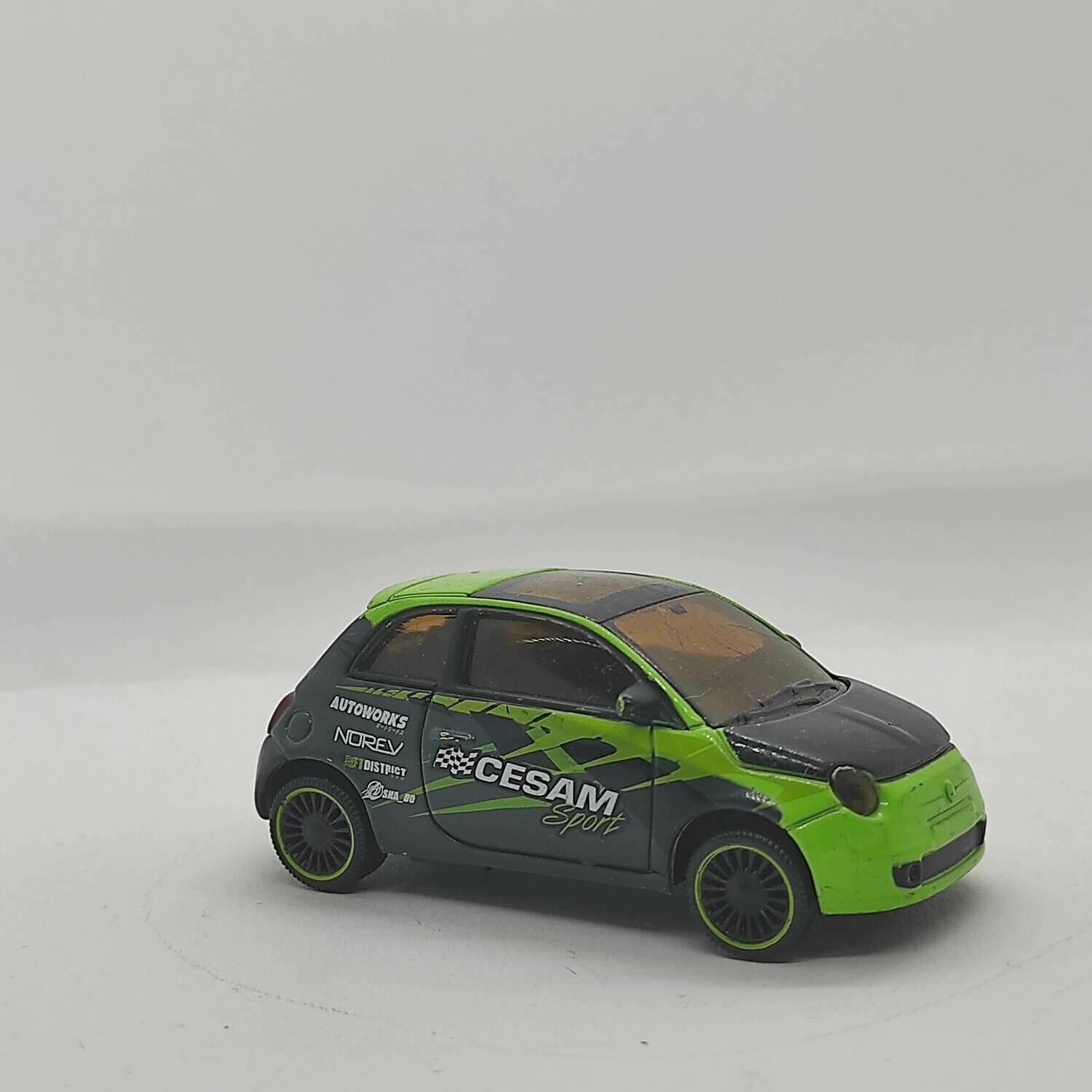 Fiat 500 Tuning verte