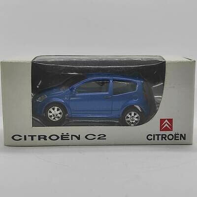 Citroen C2 bleu