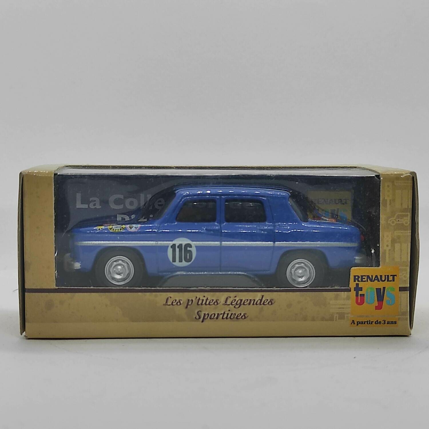 Renault R8 Bleu Gordini Bleue N°116 Monté Corlo