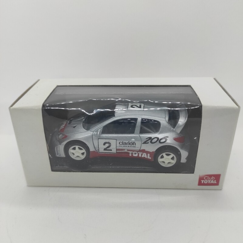 Peugeot 206 WRC grise N°2 (Club total)