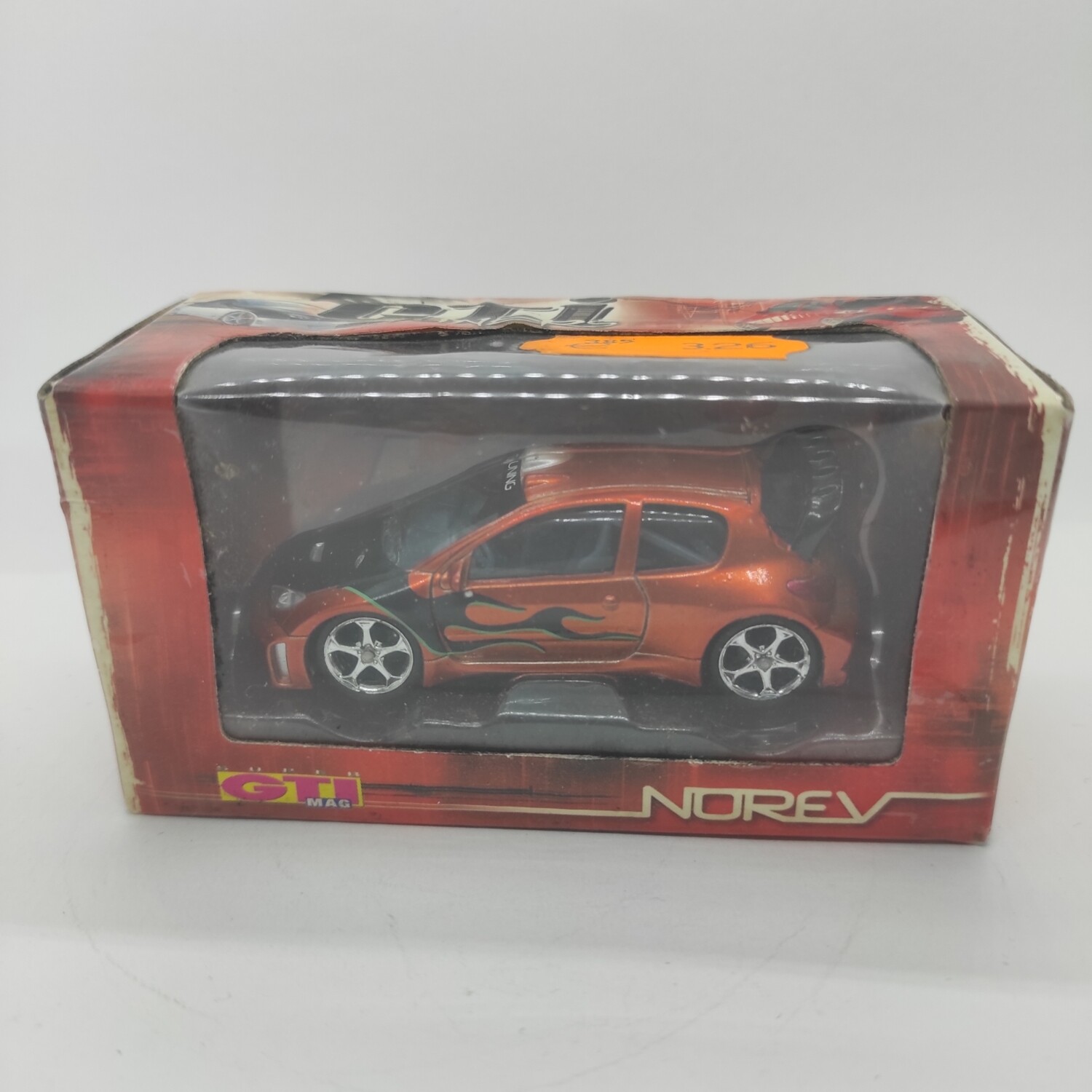 Peugeot 206 wrc tuning orange (GTI Mag)