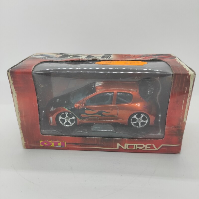 Peugeot 206 wrc tuning orange (GTI Mag)