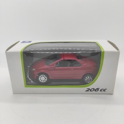 Peugeot 206 cc Rouge