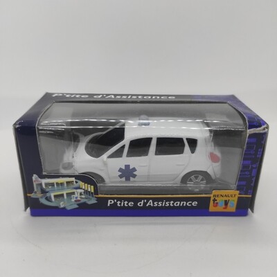 Renault Scenic 2 Ambulance (Avec gyrophare à piles) P'tites d'assistance