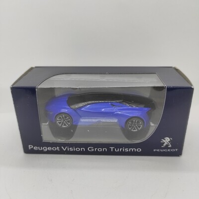 Peugeot Vision Gran Turismo bleu
