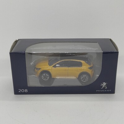 Peugeot 208 2019 Jaune