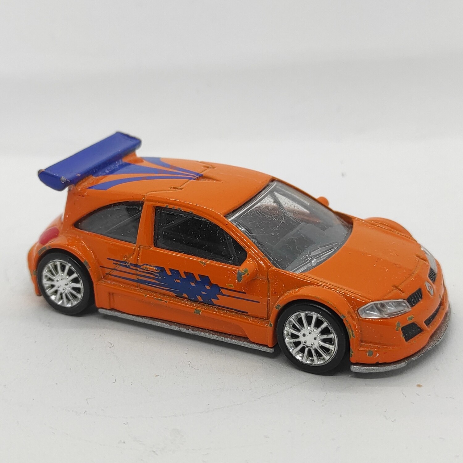 Renault Megane 2 Trophy Orange et bleu