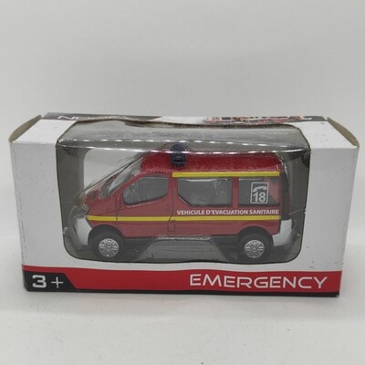 Renault Trafic vitré Pompier