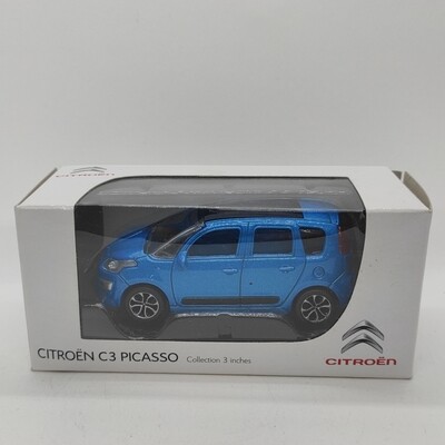 Citroen C3 picasso 2013 bleu clair