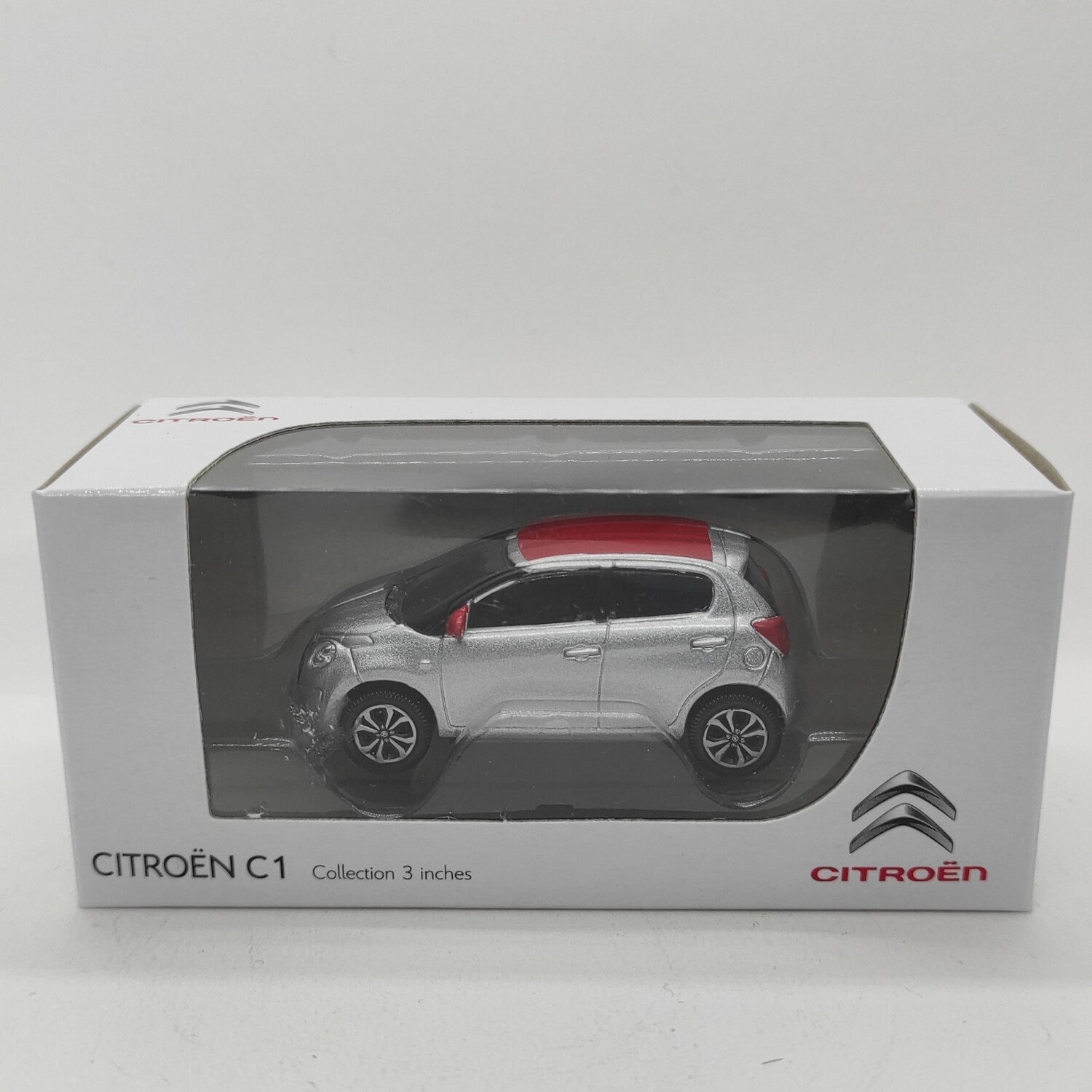 Citroen C1 2014 grise toit orange