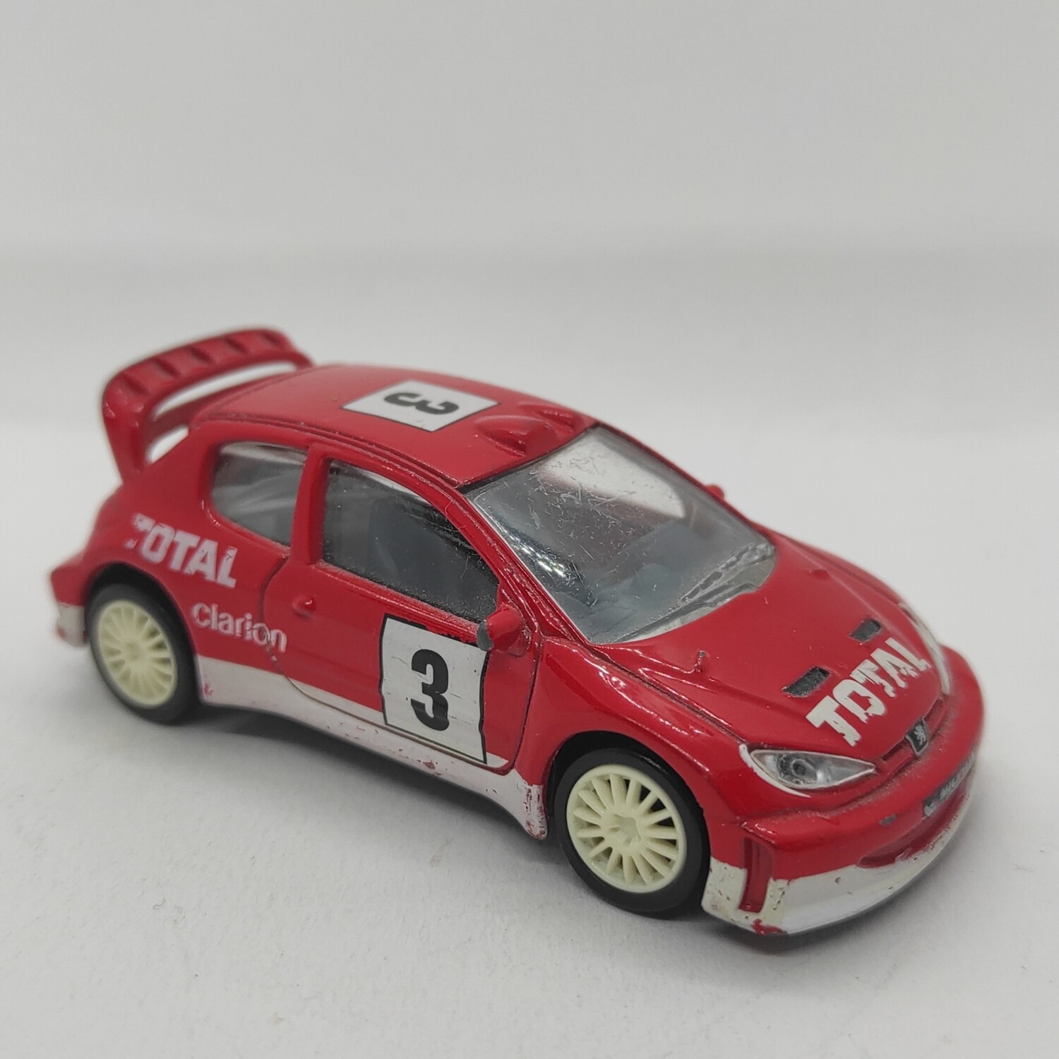 Peugeot 206 WRC rouge N°3