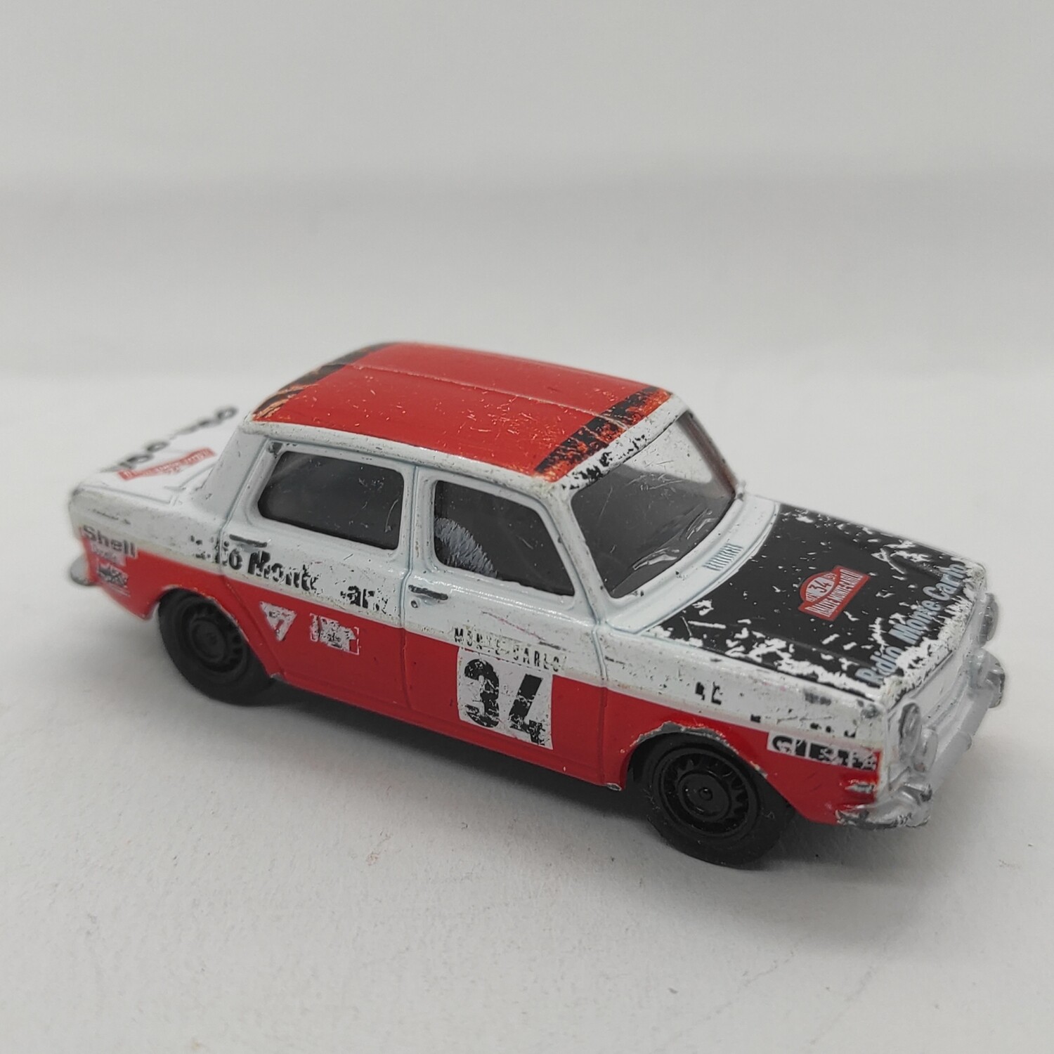 Simca 1000 Rallye Rouge et blanche