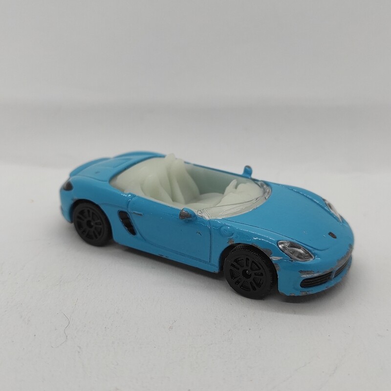 Majorette Porsche 718 Boxster bleu