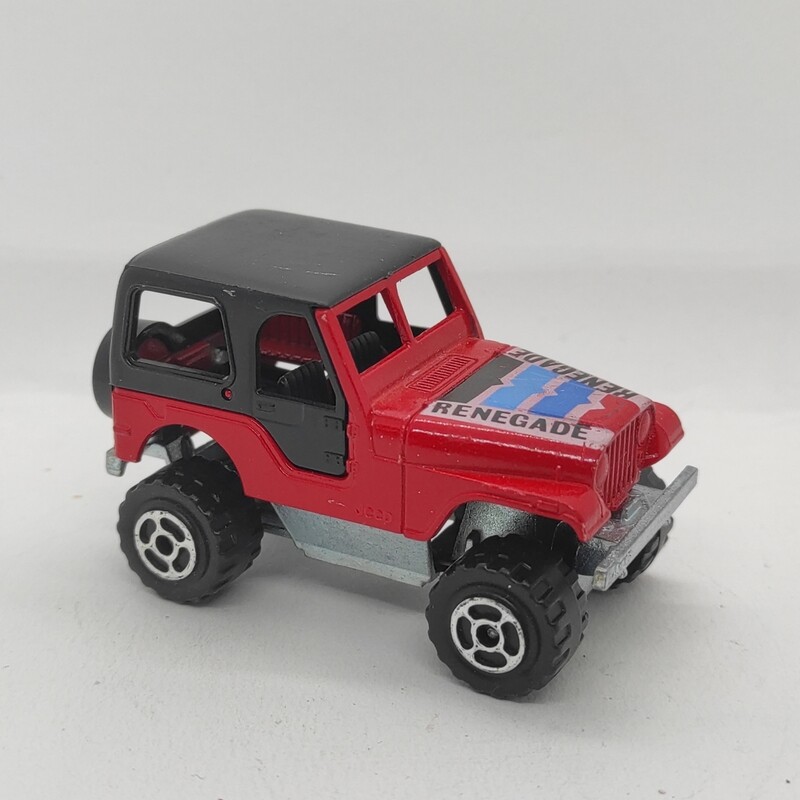 Majorette Toyota CJ rouge