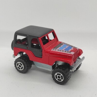 Majorette Toyota CJ rouge
