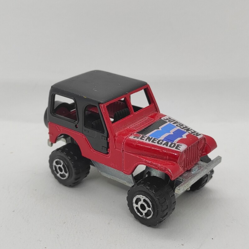 Majorette Toyota CJ rouge