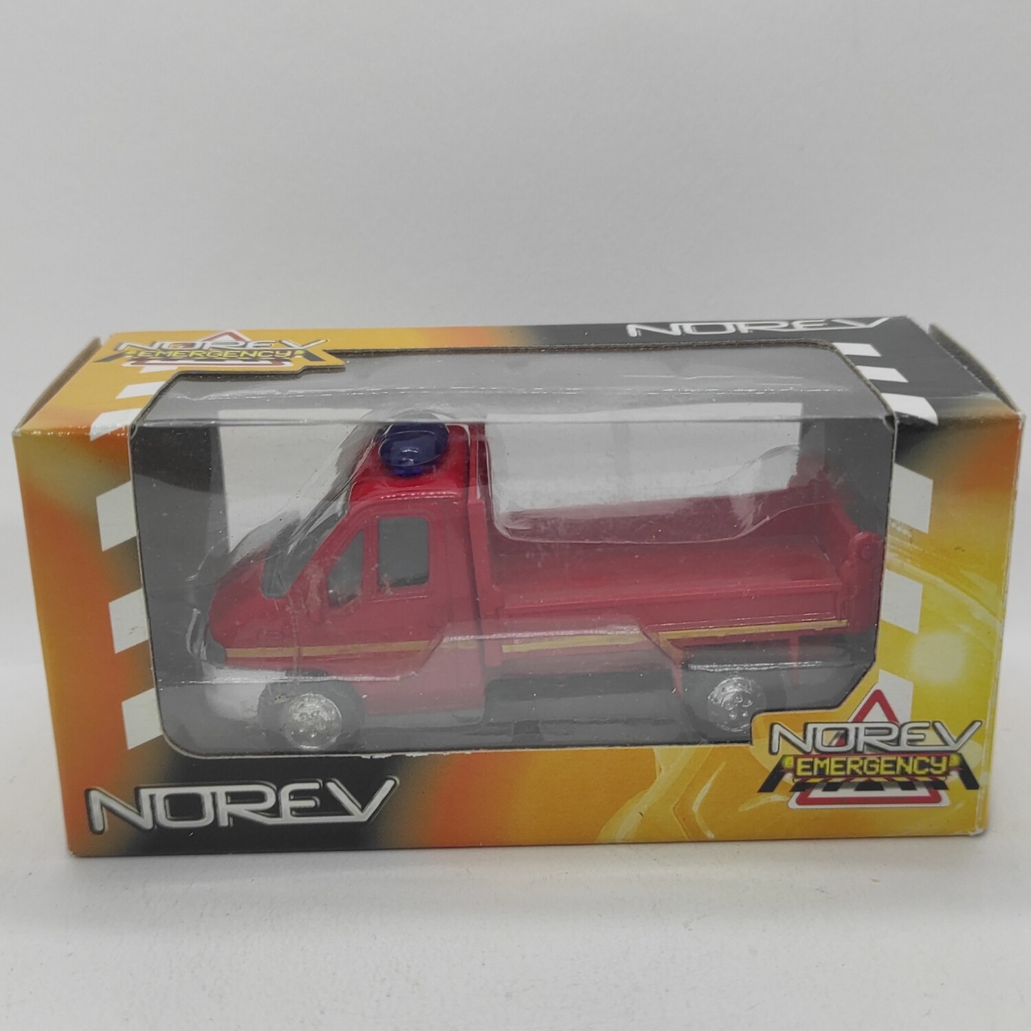 Citroen Jumper benne rouge pompier
