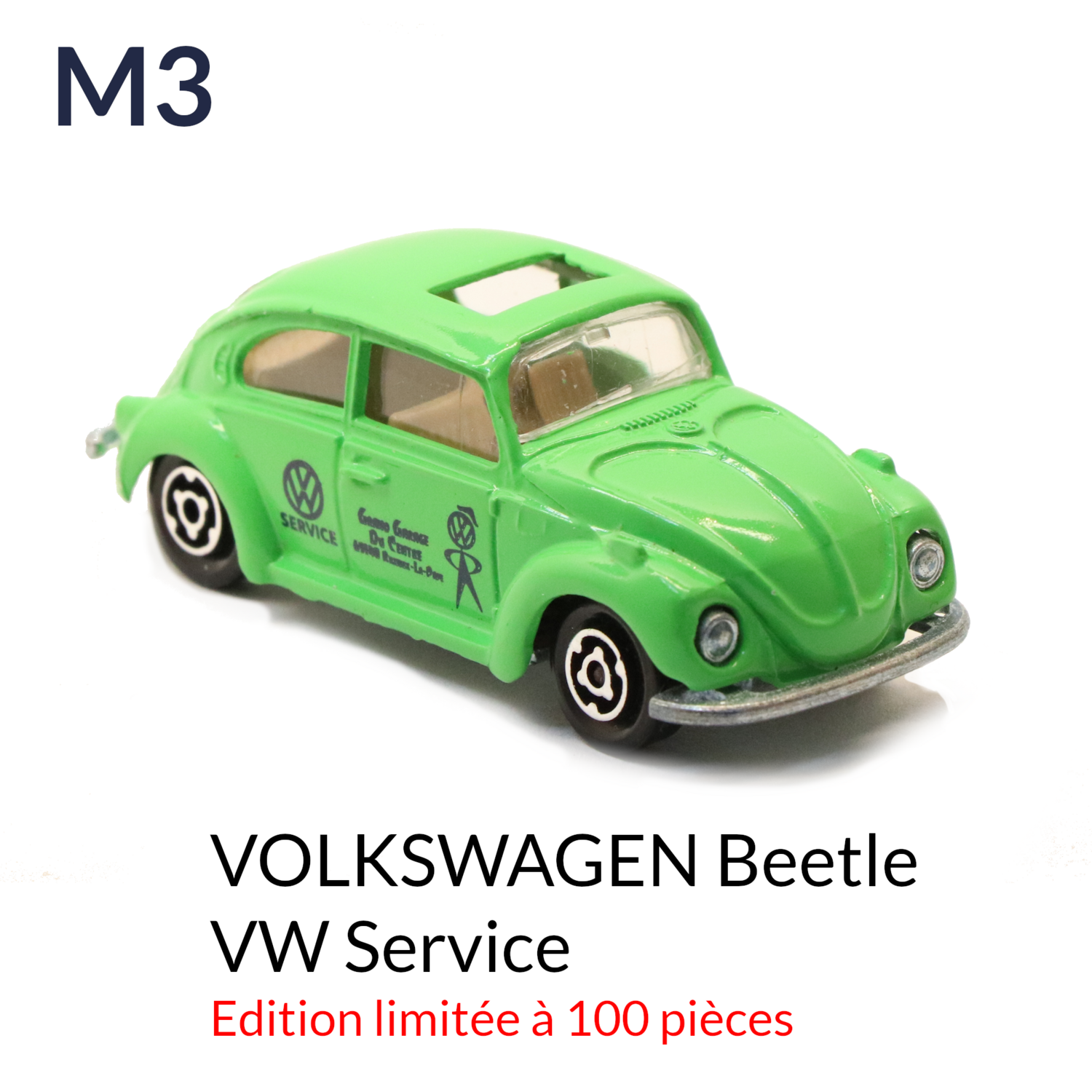 ​M3 VOLKSWAGEN Beetle VW Service (Majorette)