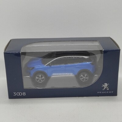 Peugeot 3008 2020 bleu