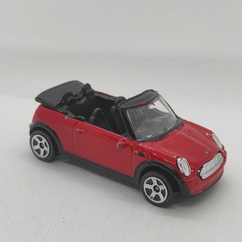 Majorette Mini Cooper Cabrio rouge
