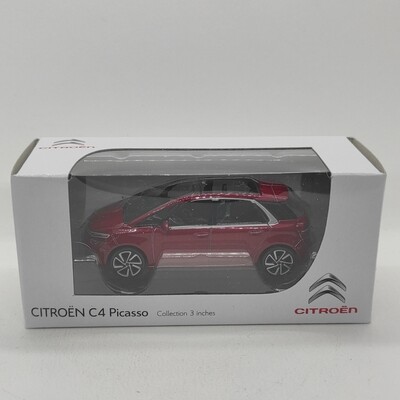 Citroen C4 Picasso 2016 rouge (Boite avec ancien logo)