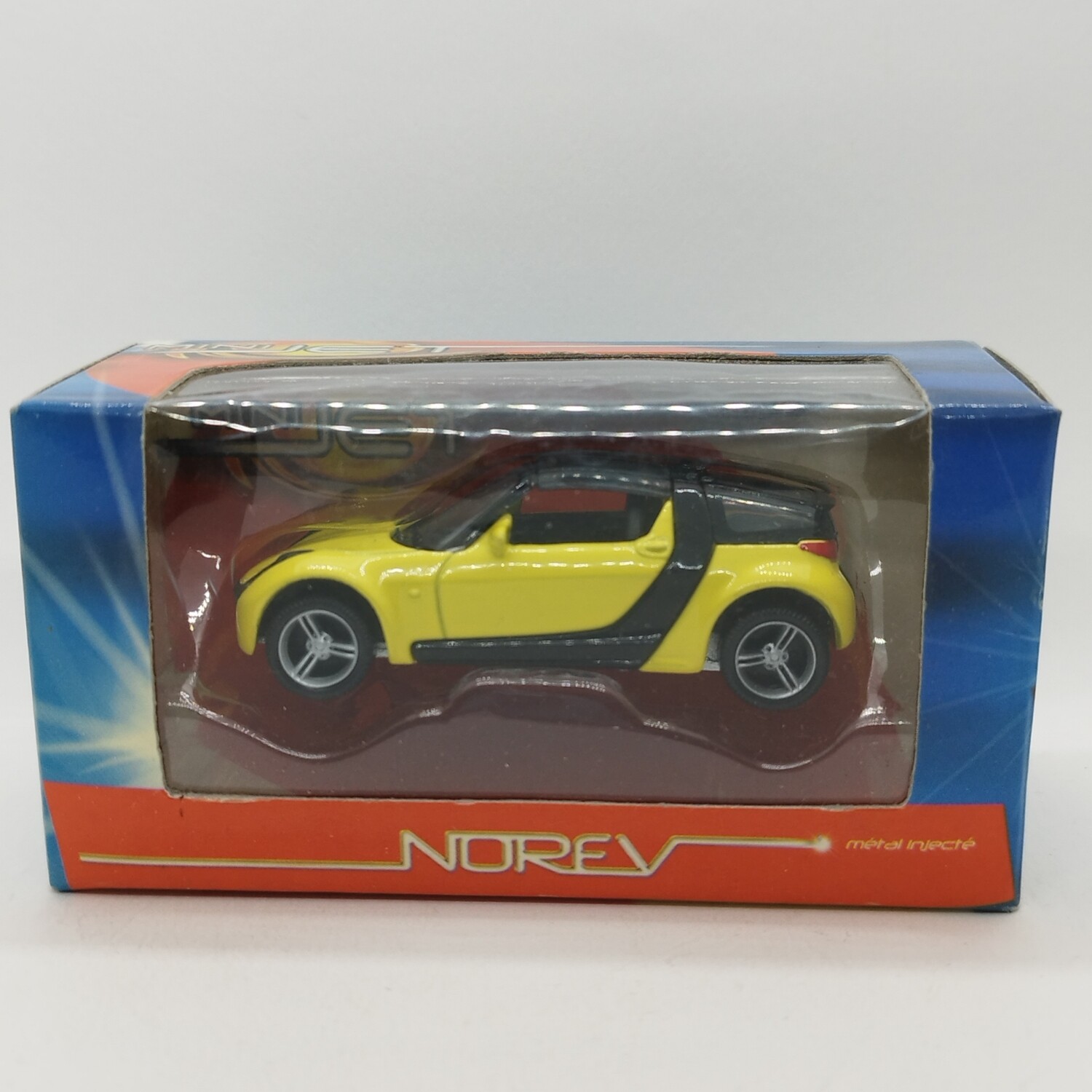 Smart roadster jaune 