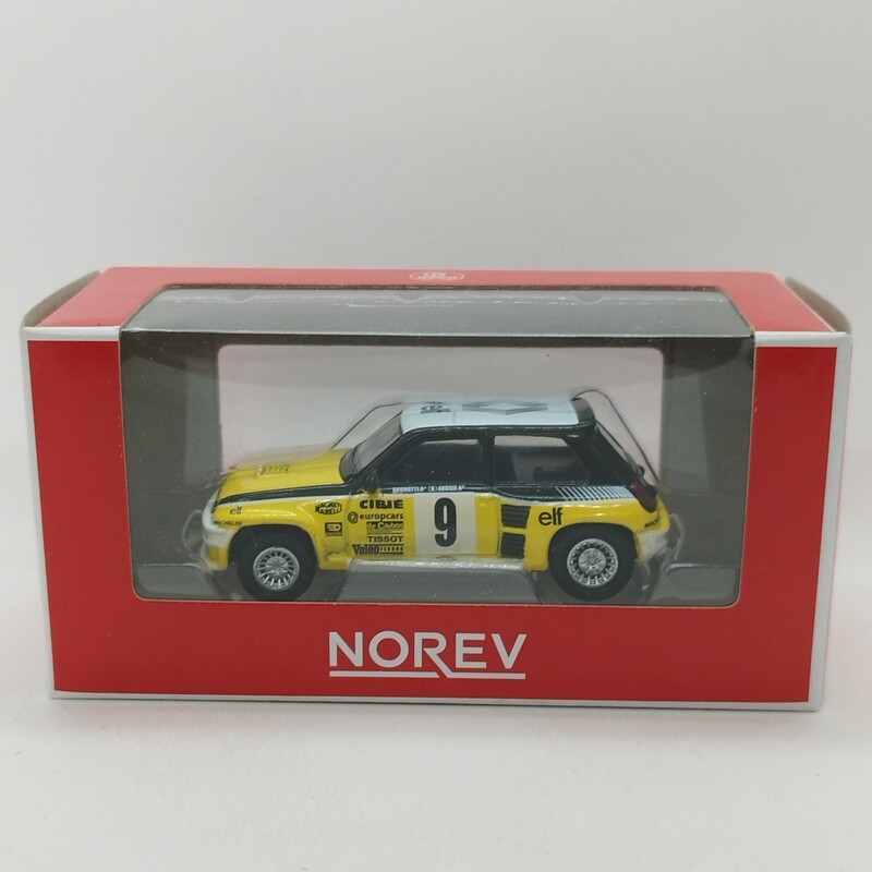 Renault R5 Turbo Jaune N°9 PO 2016/0345