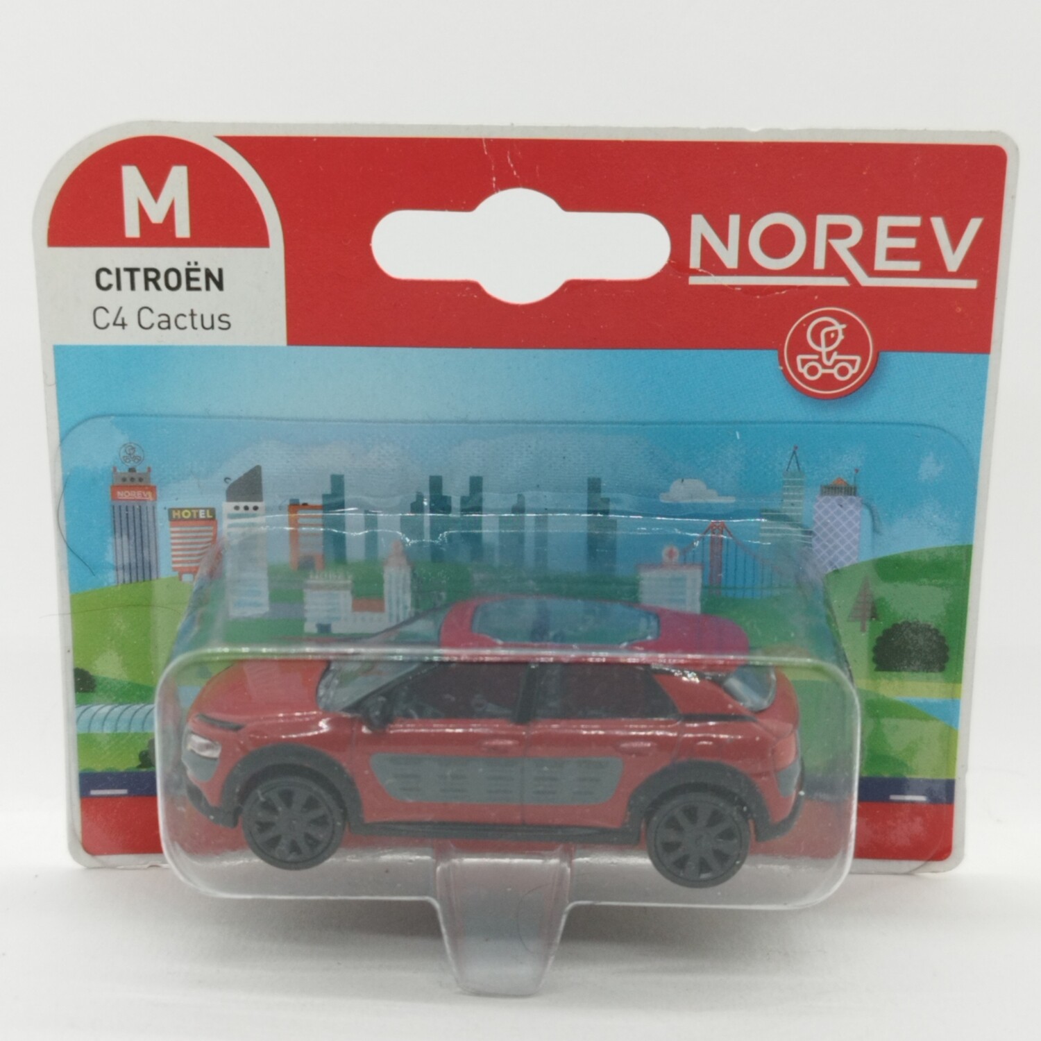 Citroen C4 cactus 2014 rouge PO 2016/0350 (Blister)