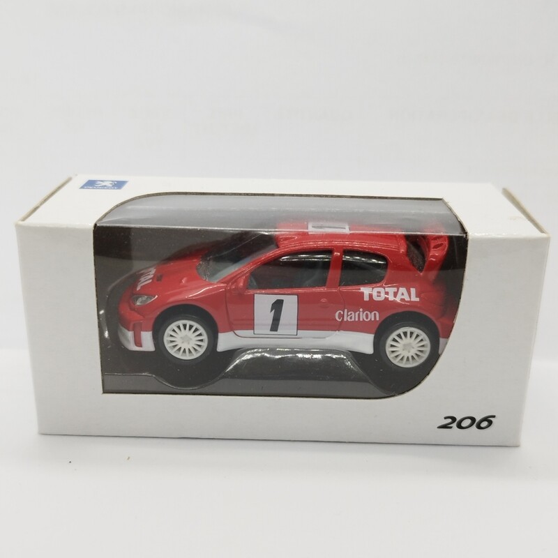 Peugeot 206 WRC rouge N°1 Peugeot 206 WRC rouge N°1