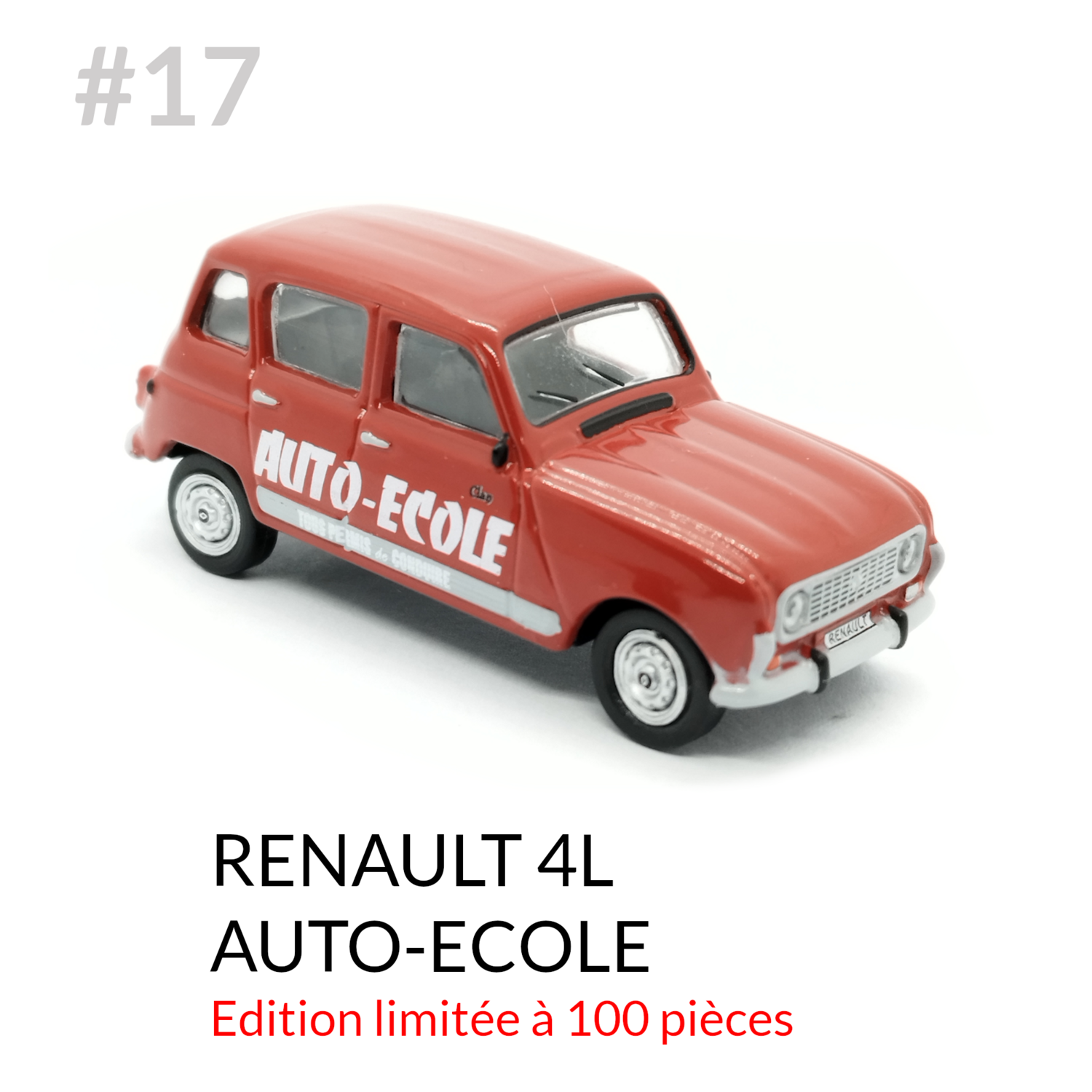 ​#17 RENAULT 4L Auto école
