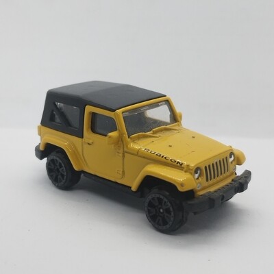 Majorette Jeep Wrangler Jaune 