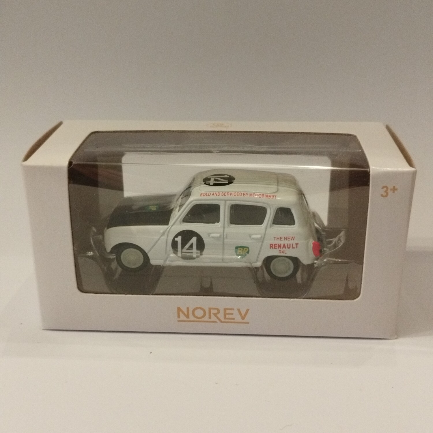 Renault 4L Blanche N°14 PO 2022/0080 310943