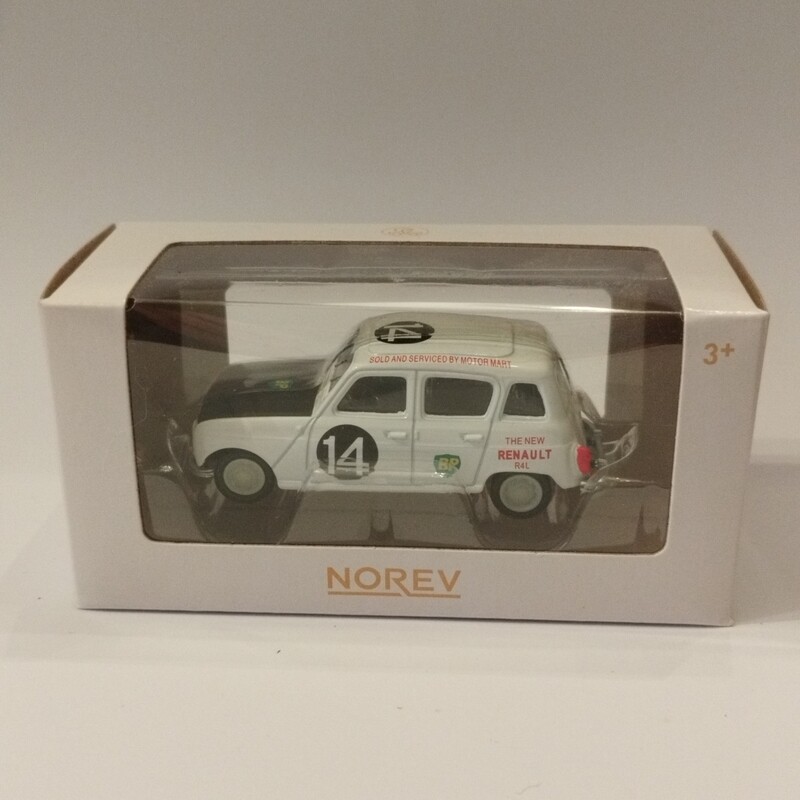 Renault 4L Blanche N°14 PO 2022/0080 310943
