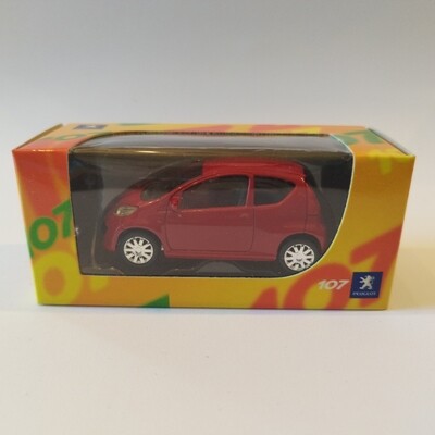 Peugeot 107 PH1 rouge