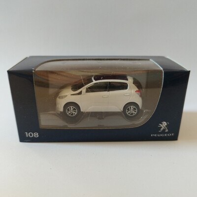 Peugeot 108 Blanche